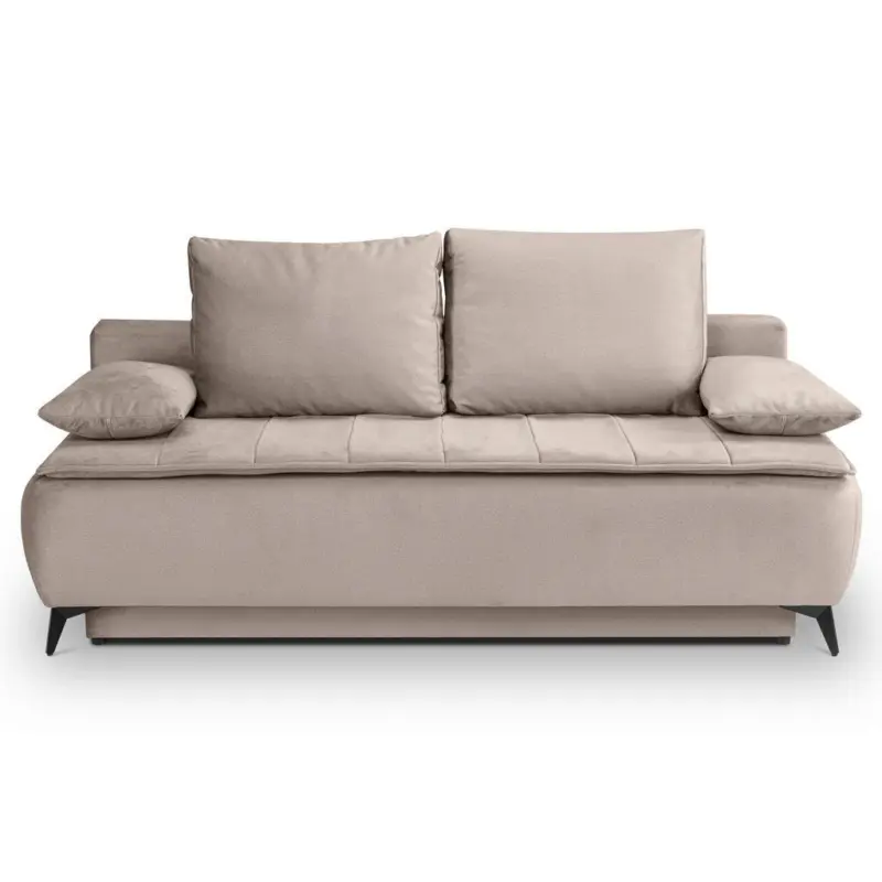 Schlafsofa Sendi in Beige Modern