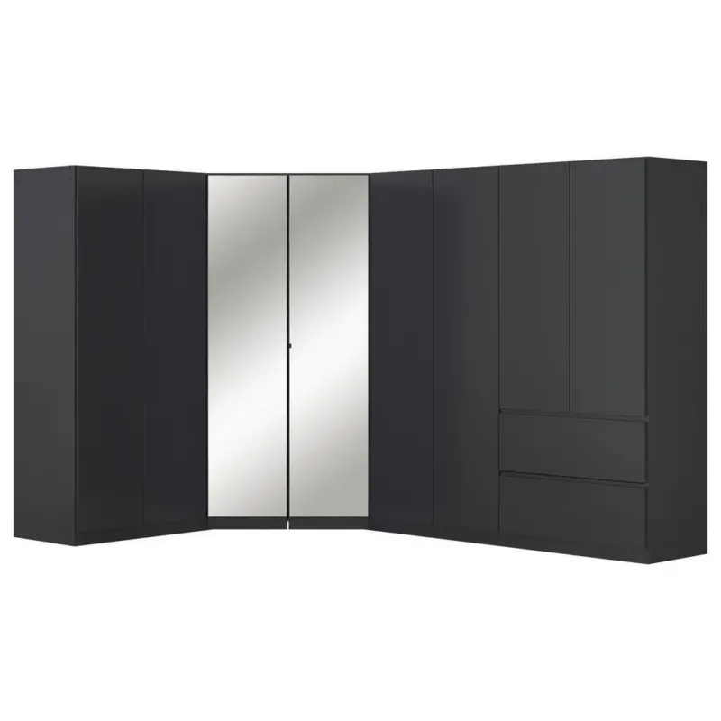 Eckkleiderschrank 208/197/298 cm