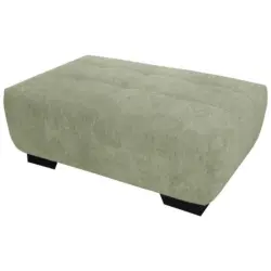 Hocker in Textil Olivgr&uuml;n