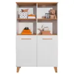 XXXLutz Lauterach - Ihr M&ouml;belhaus bei Bregenz Regal 94,8/159/39,9 cm Wei&szlig;, Eichefarben