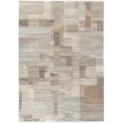 Webteppich 140/190 cm Tinto Citta Gelb