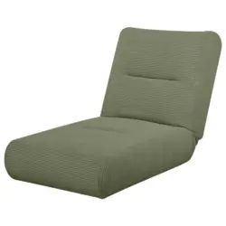 Schlafsessel Luna in Cord Olivgr&uuml;n