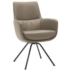 Armlehnstuhl Beinauswahl, Lederauswahl, Typenauswahl, Sitzfl&auml;che 360&deg; drehbar