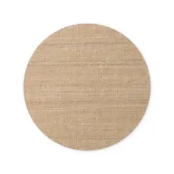 Juteteppich 200 cm Jaipur Goldfarben