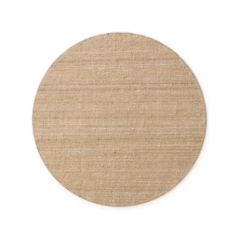 Juteteppich 200 cm Jaipur Goldfarben