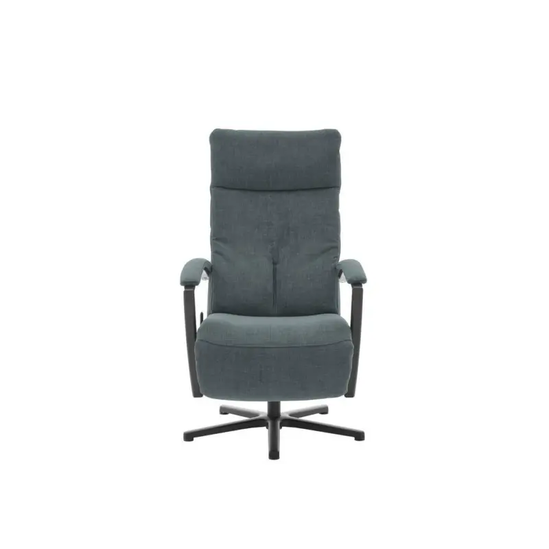 Relaxsessel in Textil Blaugrau