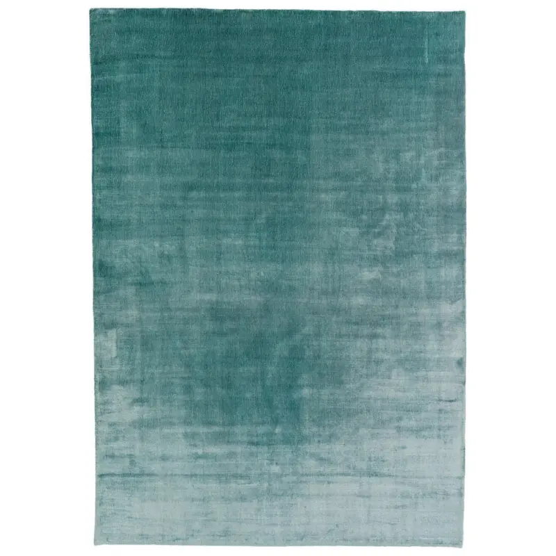 Handwebteppich 140/200 cm Aura Gr&uuml;n