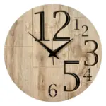 XXXLutz Lauterach - Ihr M&ouml;belhaus bei Bregenz Wanduhr - Schwarz, Eichefarben