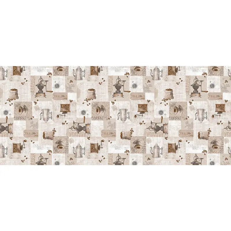 Tischdecke Milano Kunststoff Cognac 140/180 cm