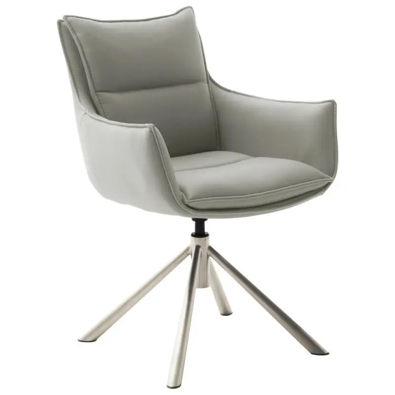 Armlehnstuhl Beinauswahl, Stoffauswahl, Typenauswahl, Sitzfl&auml;che 360&deg; drehbar, automatische R&uuml;ckholfunktion beschichtet