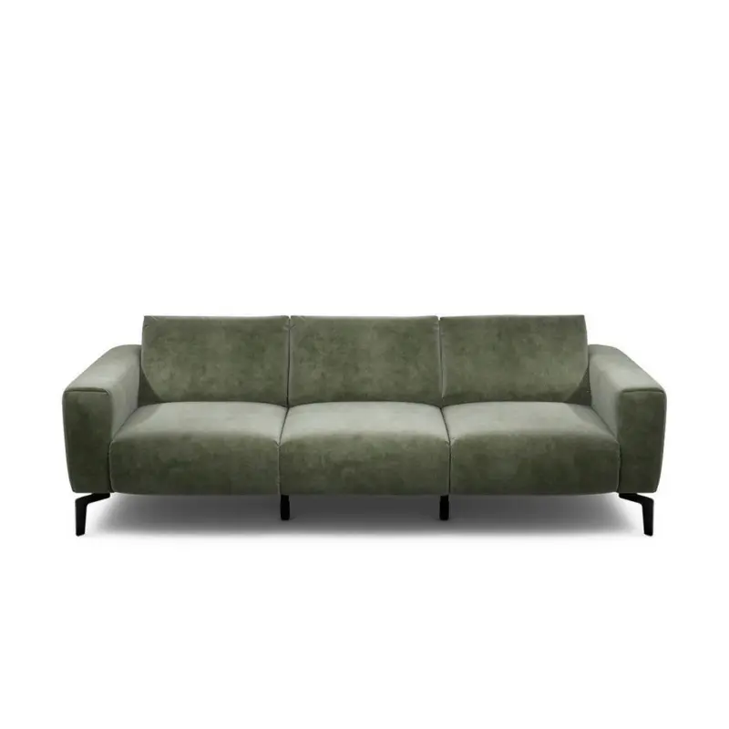 3-Sitzer-Sofa Cosy in Samt Waldgr&uuml;n