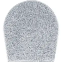 Wc-Deckelbezug Grau 47/50 cm