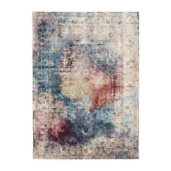 Flachwebeteppich 133/190 cm Multicolor