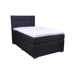 Boxspringbett 120/200 cm in Anthrazit