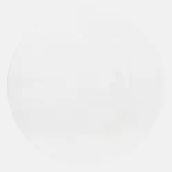 Hochflorteppich 200/200 cm Pouffy Wei&szlig;