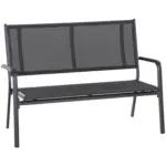 XXXLutz Lauterach - Ihr M&ouml;belhaus bei Bregenz Gartenbank 139/97/67 cm in Anthrazit, Schwarz