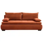 XXXLutz Lauterach - Ihr M&ouml;belhaus bei Bregenz Schlafsofa Diana in Webstoff, Pl&uuml;sch Rostfarben