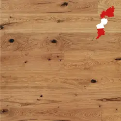 Landhausdiele Eiche rustikal per m&sup2;