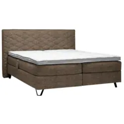 Boxspringbett 160/200 cm in Braun