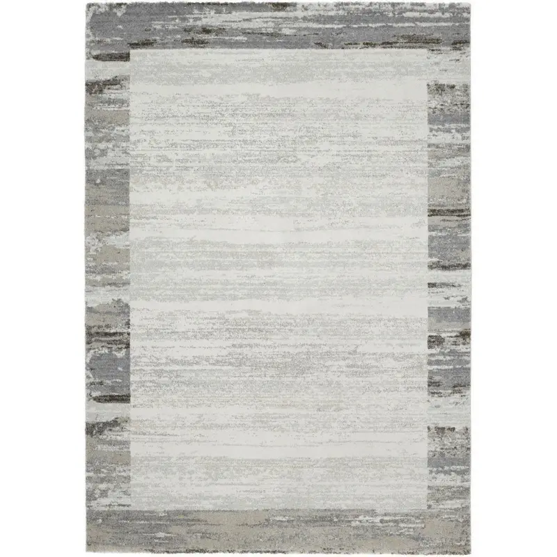 Webteppich 120/170 cm Ignis Aria Grau, Hellgrau, Dunkelgrau