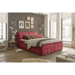 Boxbett 160/200 cm in Rot