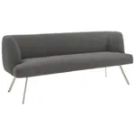 XXXLutz Lauterach - Ihr M&ouml;belhaus bei Bregenz Sitzbank 200/87/64 cm in Edelstahlfarben, Hellgrau