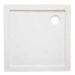 Duschtasse Wei&szlig;