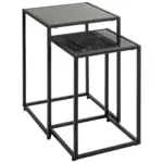 XXXLutz Lauterach - Ihr M&ouml;belhaus bei Bregenz Beistelltischset in Metall, Holzwerkstoff 28/33/28/33/43/50 cm