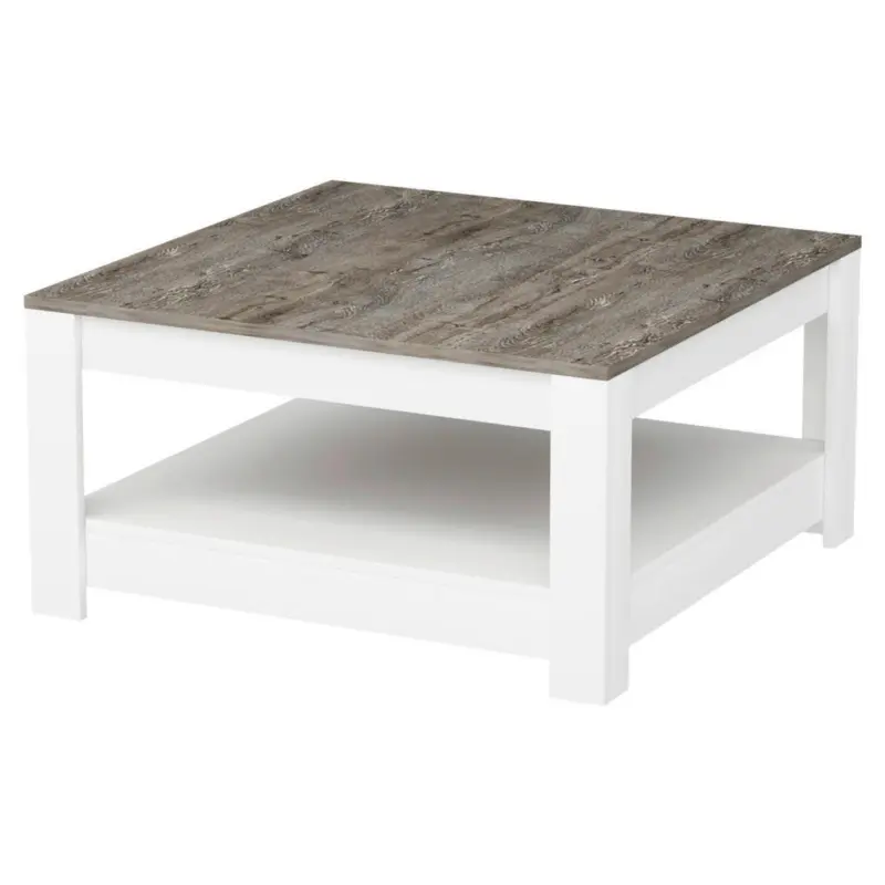 Couchtisch in Holzwerkstoff 89/89/45 cm