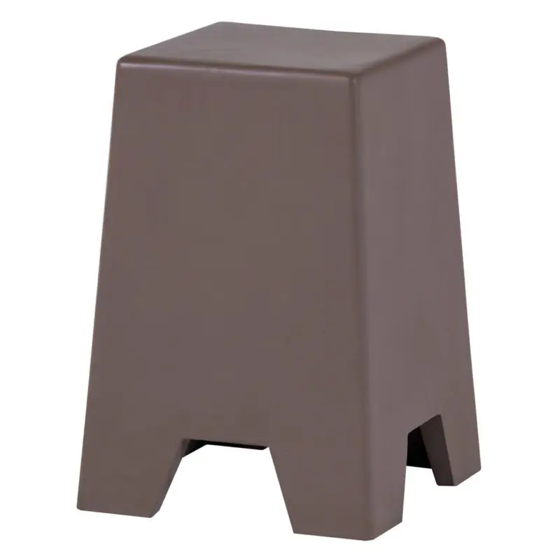 Beistelltisch in Glas, Keramik 36/51/36 cm