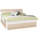 XXXLutz Lauterach - Ihr M&ouml;belhaus bei Bregenz Bett 180/200 cm in Wei&szlig;, Buchefarben