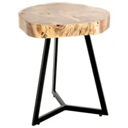 Beistelltisch in Holz 50/50/45 cm