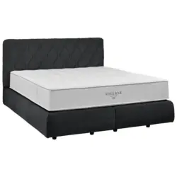 Boxspringbett 200/200 cm in Anthrazit