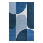 XXXLutz Lauterach - Ihr M&ouml;belhaus bei Bregenz Webteppich 160/230 cm Backup Blau, Dunkelblau, Pastellblau