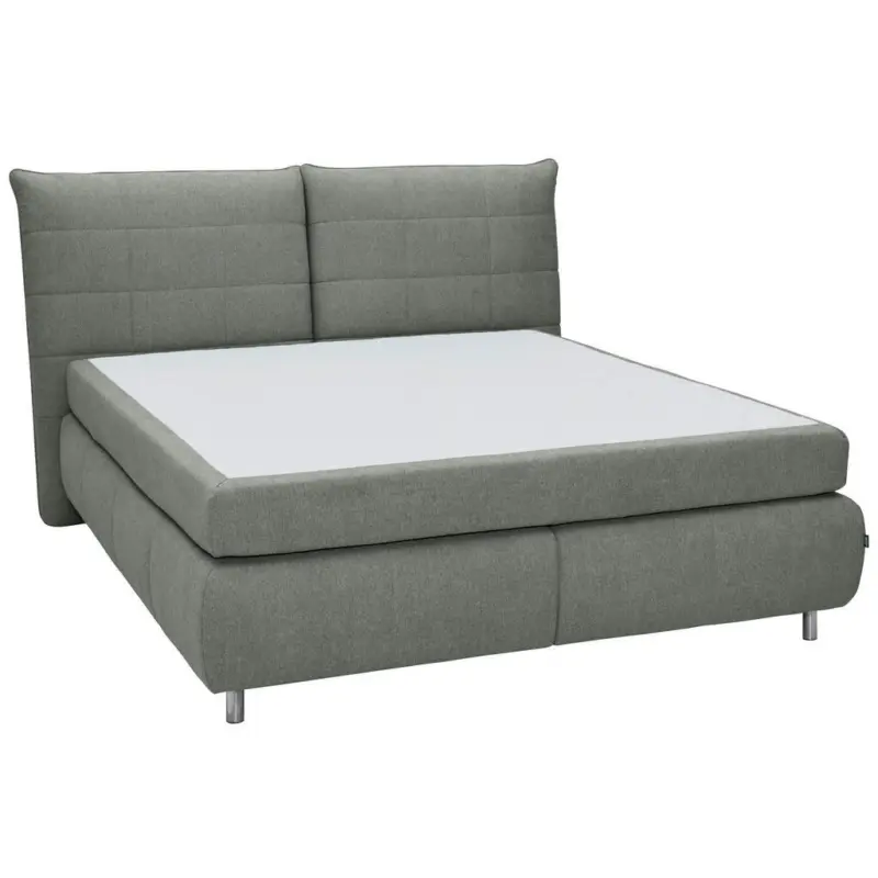 Boxspringbett 200/200 cm in Grau