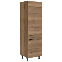 Ger&auml;teumbauschrank 60/216,6/58 cm in Eiche dunkel