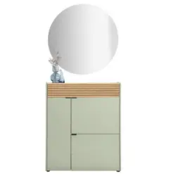 Garderobe 2-teilig in 83/200/22 cm