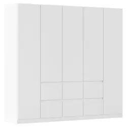 Dreht&uuml;renschrank in Wei&szlig;