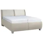 XXXLutz Lauterach - Ihr M&ouml;belhaus bei Bregenz Polsterbett Matratze, Lattenrost, Bettkasten Creme 160/200 cm