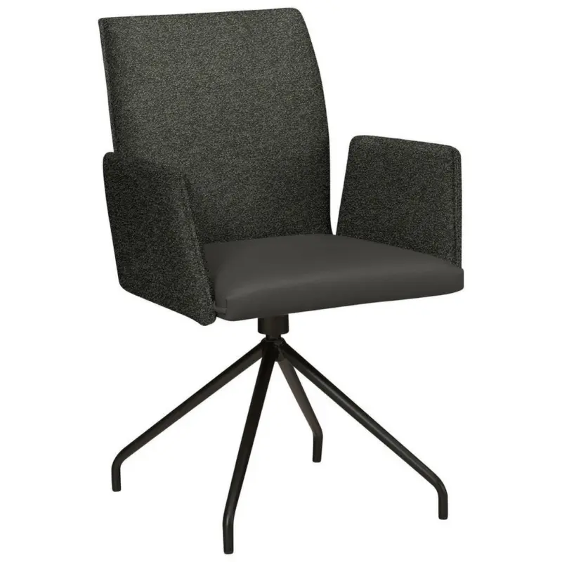 Armlehnstuhl Typenauswahl, Sitzfl&auml;che 360&deg; drehbar Webstoff, Mikrofaser
