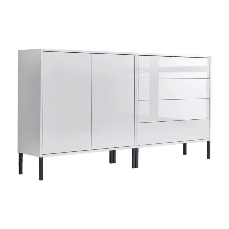 Sideboard Mailand Set 3 + MF in 158/86/33 cm