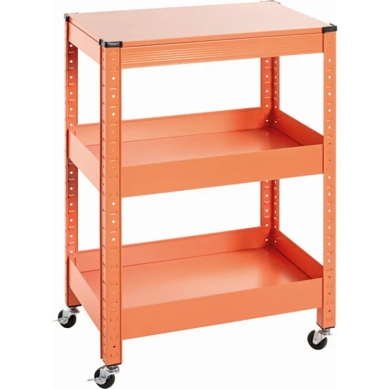 Servierwagen in Orange