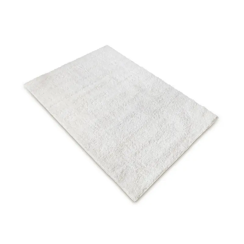 Webteppich 160/230 cm Domino Wei&szlig;