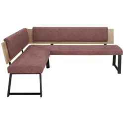 Eckbank 180/220 cm in Altrosa