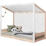 XXXLutz Lauterach - Ihr M&ouml;belhaus bei Bregenz Bodenbett 90/200 cm in Naturfarben, Wei&szlig;