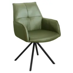 Armlehnstuhl Lederauswahl, Typenauswahl, inklusive Armlehnen, Sitzfl&auml;che 180&deg; drehbar, automatische R&uuml;ckholfunktion Echtleder