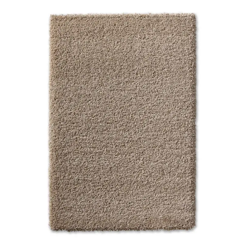 Hochflorteppich 133/195 cm Beige