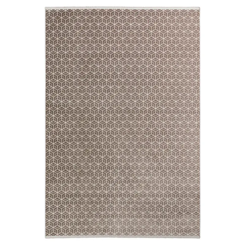 Webteppich 200/300 cm Metric Taupe