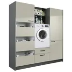 XXXLutz Lauterach - Ihr M&ouml;belhaus bei Bregenz Hauswirtschaftsraum in Anthrazit, Hellgrau