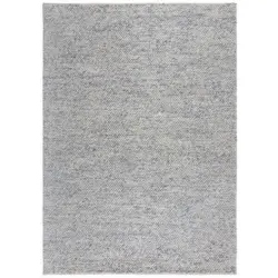 Handwebteppich 120/170 cm Minerals Blau, Creme